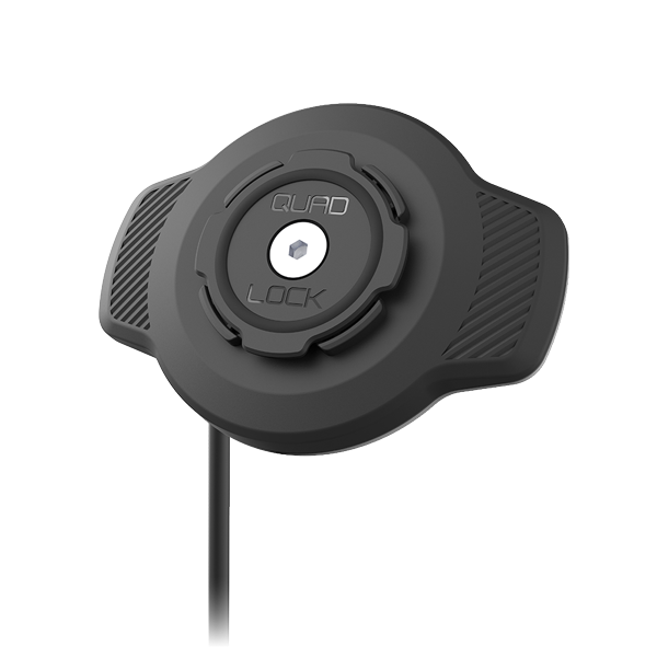 Quad Lock Cycling Waterproof Wireless Charging Head