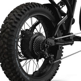 Super73 R Adventure Series SE rear tire detail